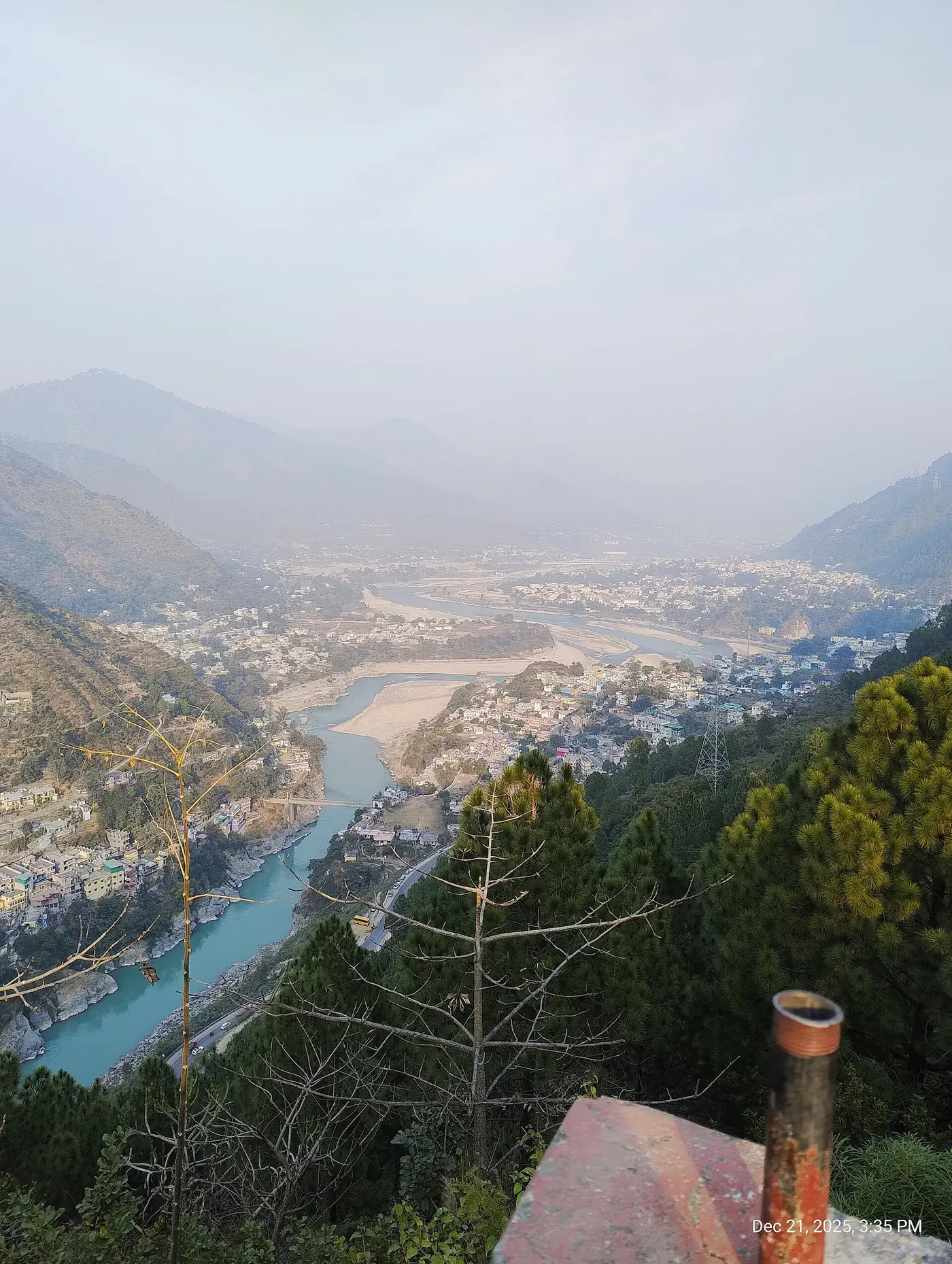 Alaknanda river near Srinagar, Garhwal, Uttarakhand