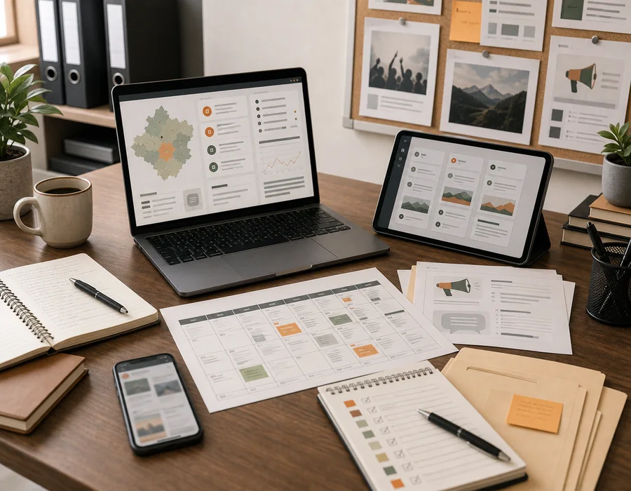 Digital narrative planning